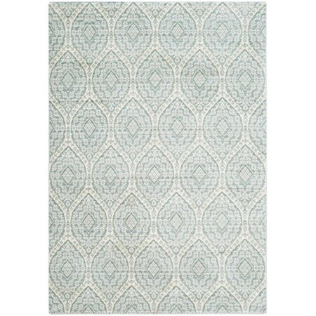 Safavieh Valencia Power Loomed Rectangle Rug- Alpine - Cream- 4 x 6 ft. VAL206J-4